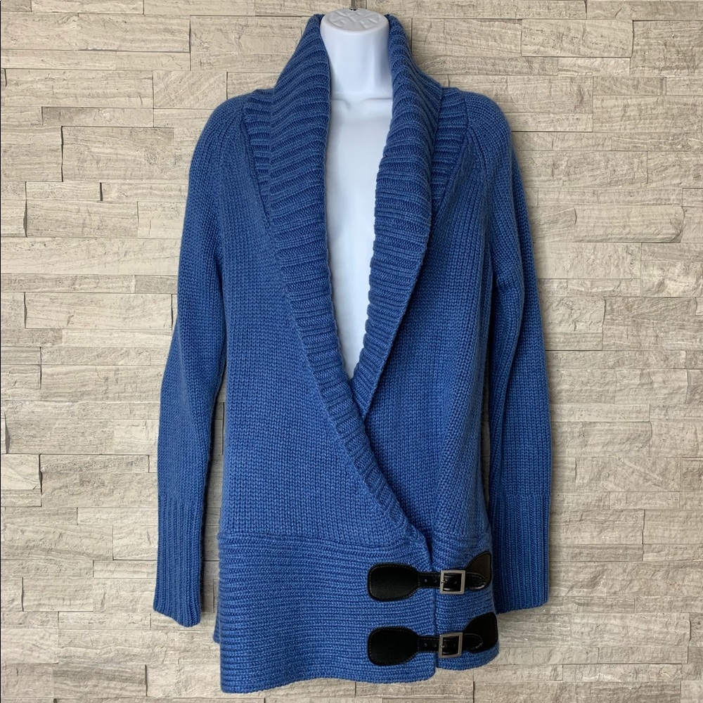 Moda International VS Blue Sweater